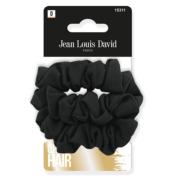 Jean Louis David Hair Chouchou Modèle Moyen Noir 3 unités