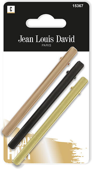 Jean Louis David Hair Barrette Coloris Aléatoire 3 unités