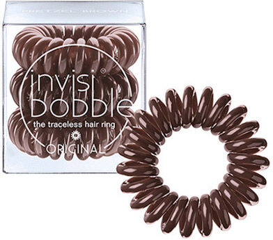 Invisibobble Élastique Cheveux Pretzel Brown Lot de 3