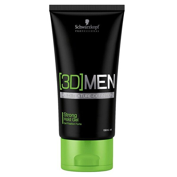 Schwarzkopf Professional 3D MEN Strong Hold Gel 150ml