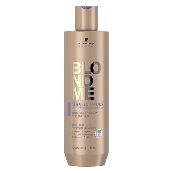 Schwarzkopf Professional BlondMe Cool Blondes Shampooing Neutralisant 300ml