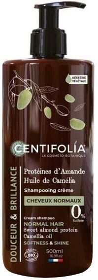 Centifolia Infinie Douceur Shampooing Crème Cheveux Normaux Bio 500ml