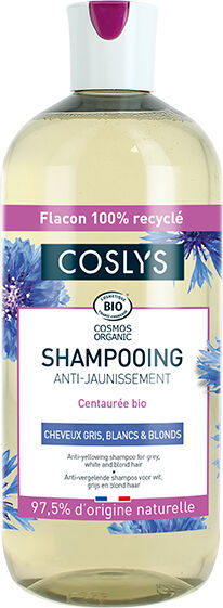 Coslys Shampooing Anti-Jaunissement Bio 500ml