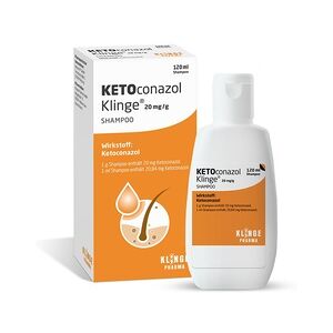 Klinge Pharma Ketoconazol Klinge 20mg/g Shampoo 120 Milliliter