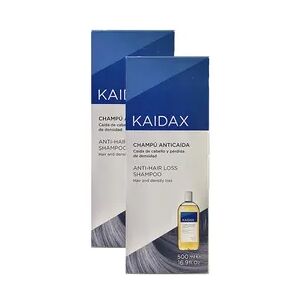 Topicrem Kaidax Anti-haarausfall-shampoo, Packung 2 X Shampoo 500 ml