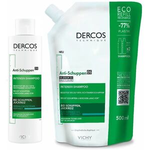 Vichy Dercos Anti-Schuppen Shampoo fett.Kopfhaut + fett 200+500 ml