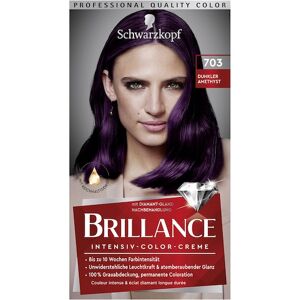 Brillance Haarpflege Coloration 703 Dunkler Amethyst Stufe 3Intensiv-Color-Creme