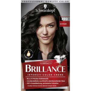 Brillance Haarpflege Coloration 890 Schwarz Stufe 3Intensiv-Color-Creme