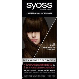 Syoss Colorationen Coloration 3_8 Sweet Brunette Stufe 3Permanente Coloration