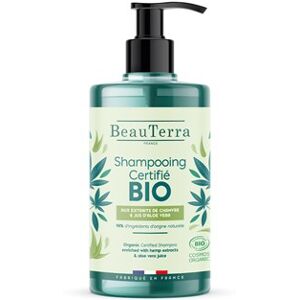 BeauTerra Organic Shampoo Hemp & Aloe Vera 750 ml