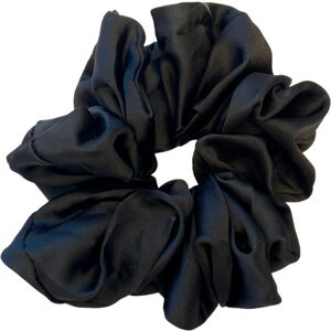 Ja-Ni Hair Accessories - Hair Scrunchies Large, The Black Satin