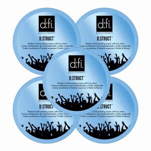 5-pack D:fi D:struct Molding Cream Blue Big 150g