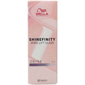 Permanent hårfarve Wella Shinefinity color Nº 08/98 (60 ml)