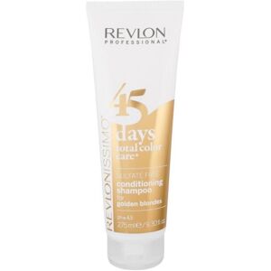 Revlon Professional Revlon Revlonissimo 45 Days Total Color Care 2in1 Conditioning Shampoo For Golden Blondes 275 ml