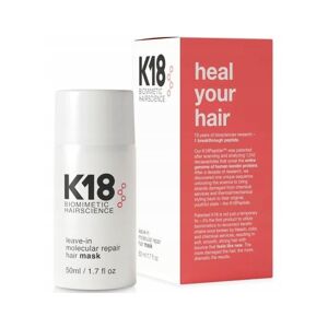 K18 Leave-In Molecular Repair Hair Mask intensivt regenererende hårmaske uden skylning, 50ml