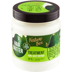 Nature Box Hair Butter Treatment 4in1 Deep Repair dybt regenererende hårmaske 4i1 med avocadoolie 300ml