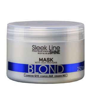 Stapiz Sleek Line Blond Mask silkemaske til blondt hår giver en platin nuance 250ml