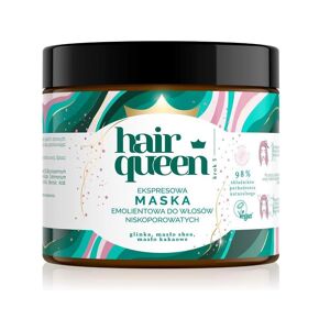 Hair Queen Express blødgørende maske til hår med lav porøsitet 400ml