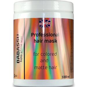 Ronney Babassu Holo Shine Star Professional Hair Mask energigivende maske til farvet og mat hår 1000ml