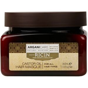 ARGANICARE Castor Oil hårvækststimulerende maske 350ml