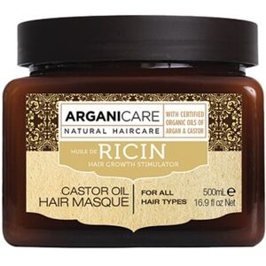 ARGANICARE Castor Oil hårvækststimulerende maske 500ml