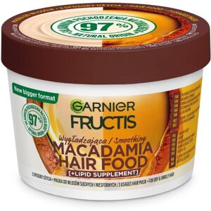 Garnier Fructis Macadamia Hair Food udglattende maske til tørt og uregerligt hår 400ml