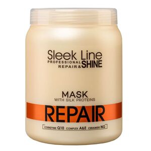 Stapiz Sleek Line Repair Mask maske med silke til beskadiget hår 1000ml