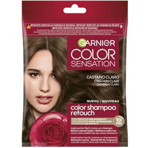 Farve Shampoo Garnier COLOR SENSATION Klar Kastanje Nº 5.0 Semi-permanent