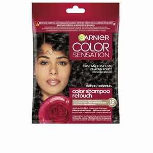 Farve Shampoo Garnier COLOR SENSATION Mørk Kastanje Nº 3.0 Semi-permanent