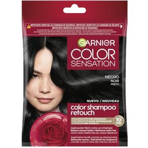 Farve Shampoo Garnier COLOR SENSATION Sort Nº 1.0 Semi-permanent