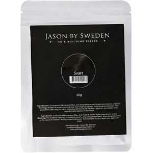 Jason By Sweden genopfyldning Hårfibre 30g - Sort