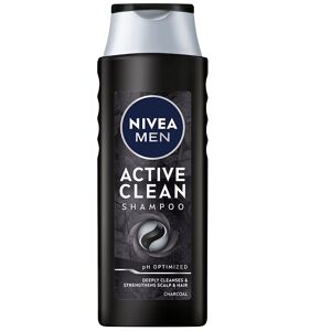 Nivea Men Active Clean rensende hårshampoo 400ml