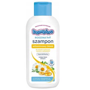 BAMBINO Family shine vitamin shampoo til kedeligt og sart hår 400ml