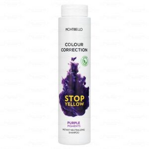 Montibello Color Correction Stop Yellow Shampoo shampoo neutraliserende gule nuancer af hår 300ml