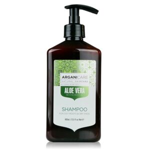 ARGANICARE Aloe Vera shampoo med aloe 400ml