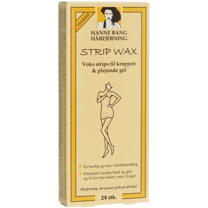 Hanne Bang Hair Removal Wax Strips 24 Pieces
