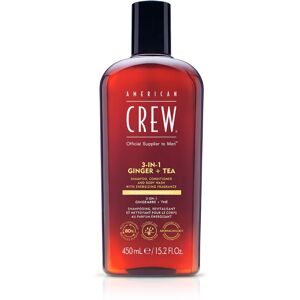 American Crew 3 in 1 Shampoo Ginger & Tea 250ml