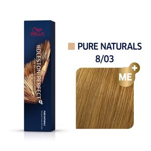 Wella Professional Wella Koleston Perfect Me+ Pure Naturals 8/03 Light Natural - Gold Blonde