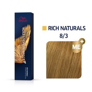 Wella Professional Wella Koleston Perfect Me+ Rich Naturals 8/3 Light Gold Blonde