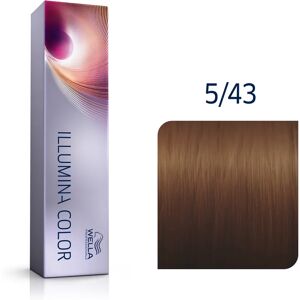 Wella Professional Illumina 5/43 light brown / red-gold 60 ml