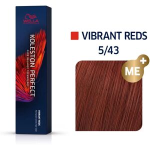 Wella Professional Wella Koleston Perfect Me+ Vibrant Reds 5/43 Light Brown Red Gola