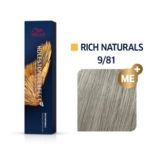 Wella Professional Wella Koleston Perfect Me+ Rich Naturals 9/81 Very Light Pearl - Ash Blonde