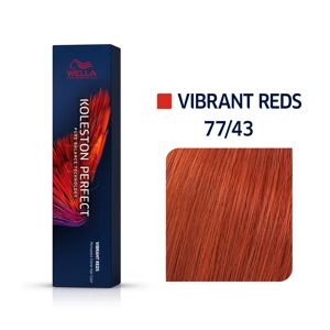 Wella Professional Wella Koleston Perfect Me+ Vibrant Reds 77/43 Medium Intense Red - Gold Blonde