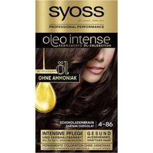 Syoss Farve Oleo Intense 4-86 Chokoladebrun trin 3Olie-farve