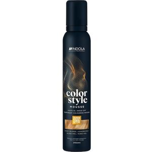 INDOLA Semi-permanent hårfarve Color Style Mousse Honey Blonde