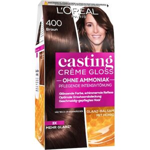 L’Oréal Paris Indsamling Casting Crème Gloss Intensiv farvning 400 brun