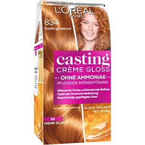 L’Oréal Paris Indsamling Casting Crème Gloss Intensiv farvning 834 kobberguld blond