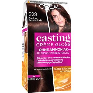 L’Oréal Paris Indsamling Casting Crème Gloss Intensiv farvning 323 Mørk chokolade