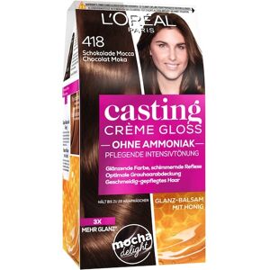 L’Oréal Paris Indsamling Casting Crème Gloss Intensiv farvning 418 Chokolade Mocca