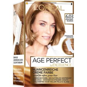 L’Oréal Paris Indsamling Age Perfect Excellence Hårfarve 6.03 Strålende lysebrun